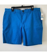 Original Penguin - Men&#39;s Shorts Flat Chino - 36 x 9&quot;  - Directoire Blue - $45.76 CAD
