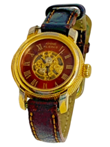 Anne Klein Gears Quartz Ladies Brown and Gold Watch - $7.91