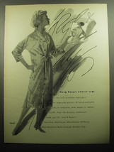 1958 Lord &amp; Taylor Dynasty Collection Coat Ad - Hong Kong&#39;s newest coat - £14.87 GBP