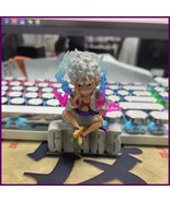 New 10cm Mini One Piece Y z Luffy Gear 5 Action Figure Nika Statue Anime - $127.21 MXN