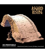 3D Printed Asgard Rising Abandoned Burial Ground Bridges 28 32 mm Wargam... - $33.57+