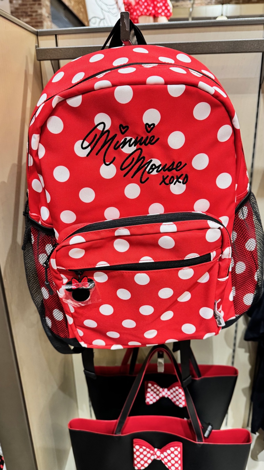 Disney Parks Minnie Mouse Backpack New with Tags - $69.90