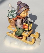 Ride into Christmas Hummel Figurine. Made in Germany - £51.38 GBP