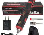  Cordless Soldering Iron Kit, Upgrade Max 968℉ Fast Heating Portable Sol... - £66.13 GBP