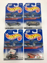 1999 MATTEL Hot Wheels &quot; Mad Maniax &quot; Series Complete Set of 4 Cars New On Cards - £17.27 GBP