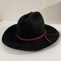 Vintage Beaver Hats Brand Cowboy Hat Size 6 1/2 - £34.84 GBP