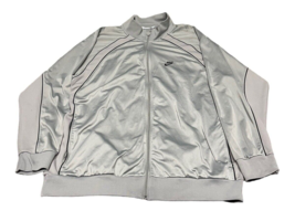 Nike Jacket Mens XXL Grey Dri Fit Full Zip Bomber Jacket Sportswear Wind... - $56.09