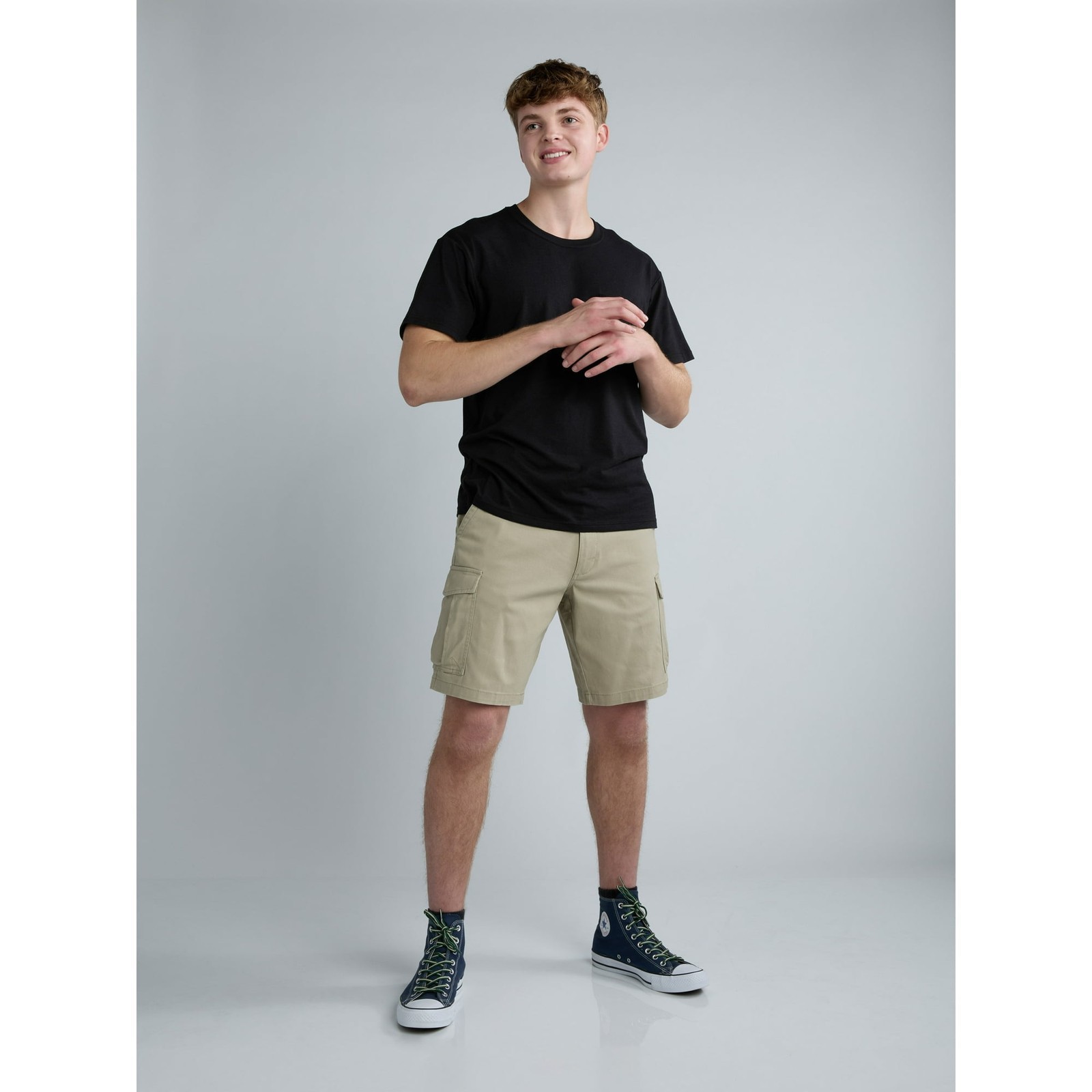 George Men's Cargo Shorts, 10.5" Inseam Size 44 Color Stone wash Item image 2