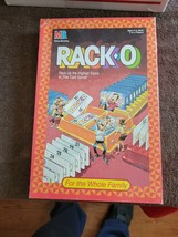 VINTAGE MILTON BRADLEY RACKO CARD GAME COMPLETE 1987 - £38.53 GBP