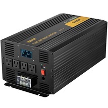 Vevor Pure Sine Wave Inverter 3000 Watt Power Inverter, Dc 24V To Ac 120V Car - £255.95 GBP