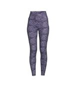 No Boundaries Jrs High Rise Printed Crossover Waistband Purple Leggings ... - $14.84 CAD