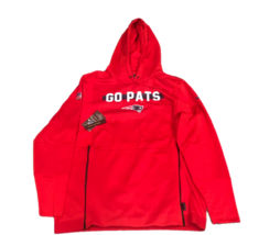 NWT New England Patriots Sideline OnField Local Lockup Hoodie Large Sweatshirt - £66.98 GBP