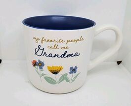 Threshold Stoneware 15oz My Favorite People Call Me Grandma Mug 2 Sides image 2