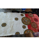 Vintage Boho Duvet Cover 82&quot; long X 78&quot; wide 1970s hippy style print COTTON - $21.85 CAD