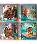 Modern Moana Movie Custom Waterproof Polyester Shower Curtain - $30.00 - $36.00
