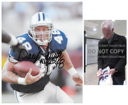 Daryl Johnston Signed Dallas Cowboys Football 8x10 Photo proof COA autographed. - £61.85 GBP