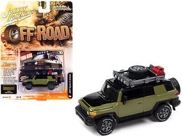 2007 Toyota FJ Cruiser Furlough the Four-High Olive Green w Black Hood &amp; Top &amp; R - £15.50 GBP