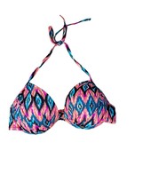Shade &amp;  Shore Swim Top 34C Bikini Top Womens Multicolor Padded Swim Wear - £11.60 GBP