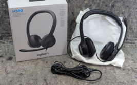 Logitech H390 Over-Head Comfort USB Headphones Noise-Canceling Microphone - $9.99