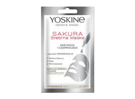 3X Yoskine geisha sakura silver sheet mask 3X20ml - £17.27 GBP