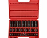 NEIKO 02443A 3/8&quot; and 1/2&quot; Drive Master Impact Socket Set | 38 Piece | S... - $85.99