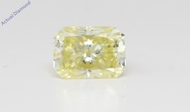 Radiant Loose Diamond (1 Ct,Natural Fancy Yellow Color,SI2 Clarity) GIA  - £2,411.66 GBP