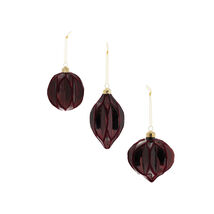 Velvet Glass Ornament (Set of 6) - $1,069.22 MXN