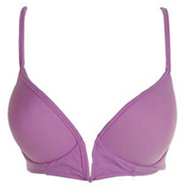 Sundazed Lavender Fields Maya Bra-Sized V-Wire Bikini Top, 36B-C - $15.84