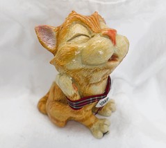 Little Paws Cat Figurine 4.5" High Orange Marmalade Sculpted Pet 347-LP-MAR  image 2