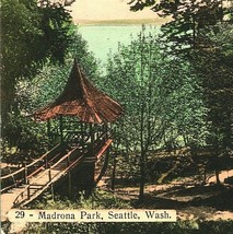 Seattle Washington WA Madrona Park UNPDB Postcard T14 - £3.09 GBP