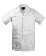 Boy&#39;s Guayabera Beach Wedding Baptism Button-Up Casual Dress Shirt w/ De... - $225.99 MXN