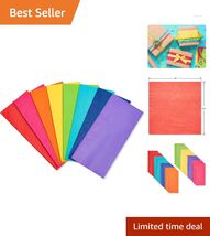 Rainbow Tissue Paper - 40 Sheets, 8 Colors, 20x20 in. for Vibrant Gift W... - $18.76