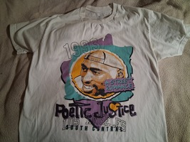 Tupac Shakur 2Pac Tshirt Tee 1993 Poetic Justice LA South Central Rap La... - $15.00