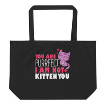 you are purrfect  fun cats tote bag - £22.34 GBP