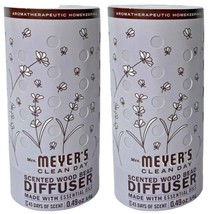 2x Mrs. Meyers Clean Day Scented Wood Bead Diffuser Lavender 0.49oz long Lasting - £23.66 GBP