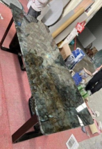 60&quot;x30&quot;Natural Labradorite Stone Counter Table Top Handmade Dining &amp; Kitchen Dec - $2,800.08