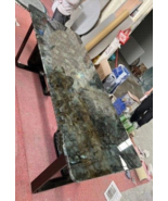 60&quot;x30&quot;Natural Labradorite Stone Counter Table Top Handmade Dining &amp; Kit... - £2,203.42 GBP