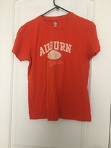 Russell Women&#39;s Orange Short Sleeve T-Shirt Short Sleeve Auburn Tigers Size XL - £28.57 GBP