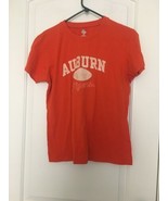 Russell Women&#39;s Orange Short Sleeve T-Shirt Short Sleeve Auburn Tigers S... - £28.73 GBP