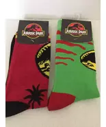 NEW Jurrassic Park Unisex Crew Socks Shoe Size 8-12 - $14.95