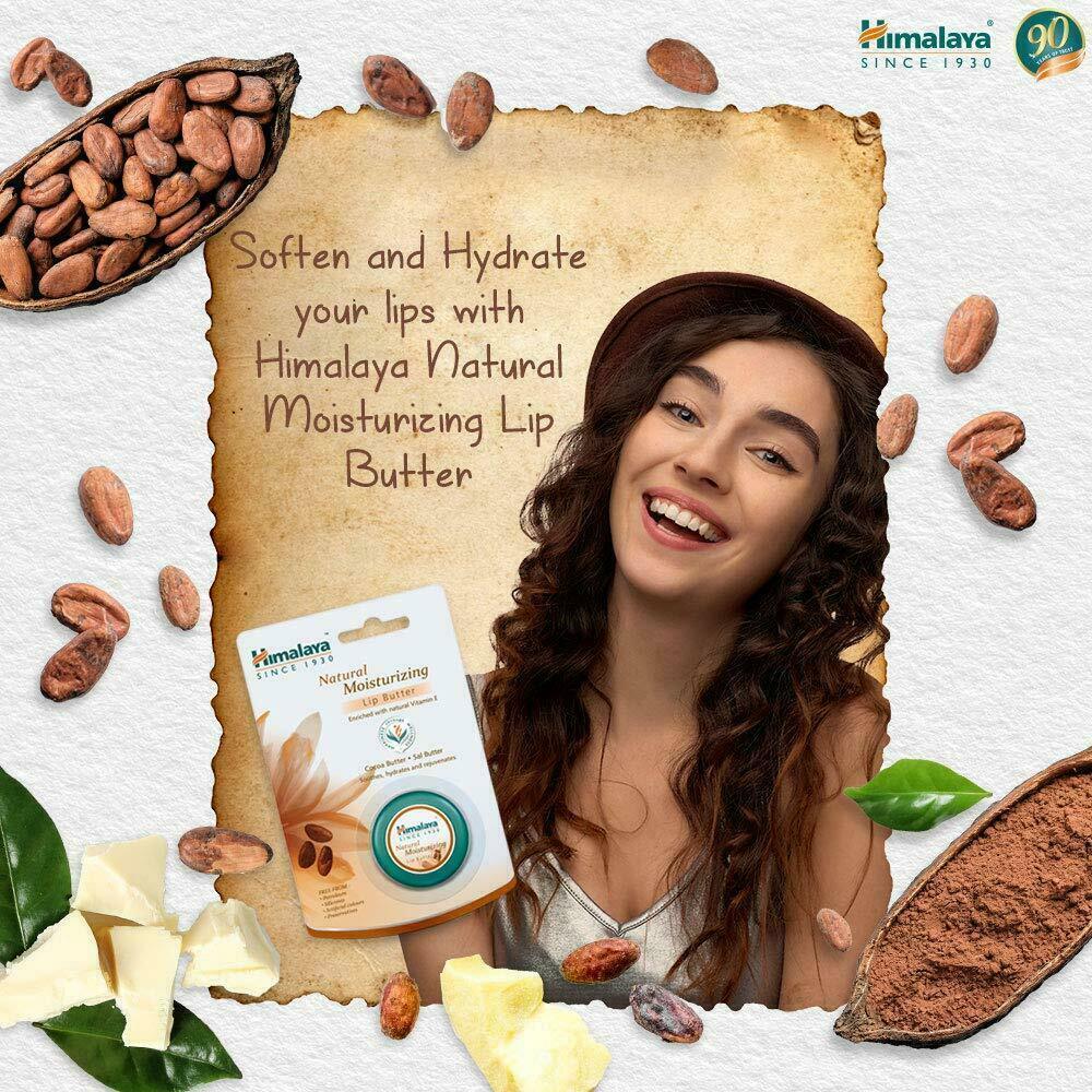 3 X Himalaya Herbal Natural Moisturizing Lip Butter Lip Balm 10gm FREE SHIP Item image 4