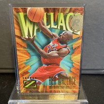 1996-97 Skybox Z Force Ben Wallace Rookie Basketball Card Free Shipping - £3.12 GBP