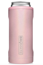 BrüMate Hopsulator Slim Can Cooler Pink ( Glitter Blush ) - $19.95