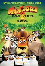 MADAGASCAR: Escape 2 Africa Movie Poster | 2008 | 11x17 | NEW | USA - £12.57 GBP