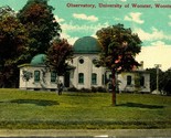 Observatory University of Wooster Wooster Ohio OH UNP DB Postcard D2 - $11.54