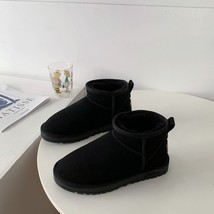 Winter Ankle Boots Women Shoes New Fashion Non-slip Warm Plush Casual Shoes Woma - £29.72 GBP