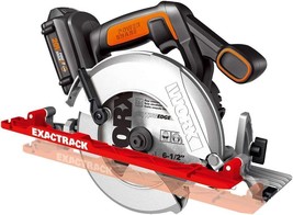 Worx - WX530L - 20V Power Share ExacTrack 6.5&quot; Cordless Circular Saw - £159.83 GBP