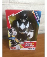 Saban&#39;s Power Rangers Black Ranger 10&quot; - Heroes Mega Mighties  -- Playsk... - £16.55 GBP