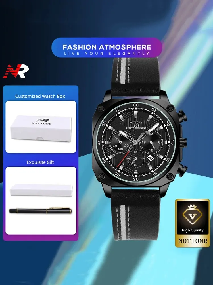 Men Fashion Stainless Steel Quartz Wrist Watches Luxury Men Business Wat... - $35.30