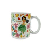 Island Hula Honey Mug Cup Hawaiian Retro Rockabilly Tiki ABC Stores Exce... - £9.60 GBP